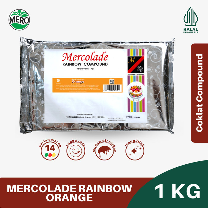 

Ready Mercolade Rainbow Compound (Orange) 1kg