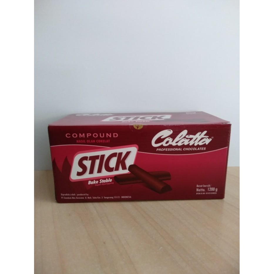 

Ready Colatta Chocolate Stick Compound /Coklat Stik