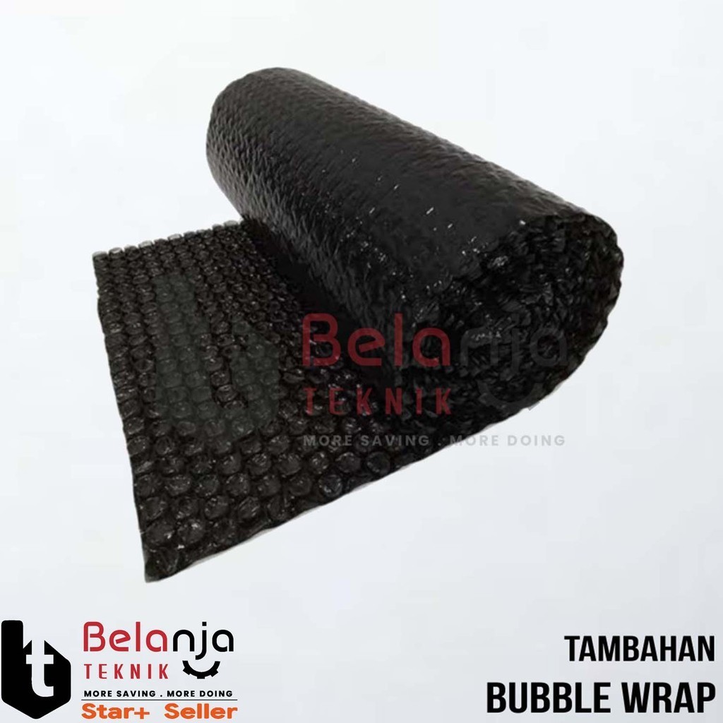 

Tambahan Packing Bubble Wrap Hitam Plastik Wrapping Buble Lebar 40 CM
