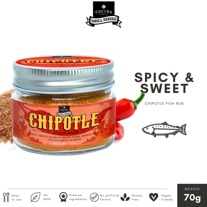 

Ready Chipotle - COCINA CREATIVA - Premium Spice Mix to Perfection