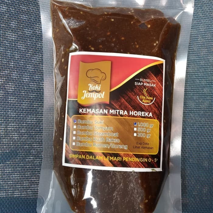 

Ready Bumbu Masak Instant Suki Koki Jempol 1000 gr