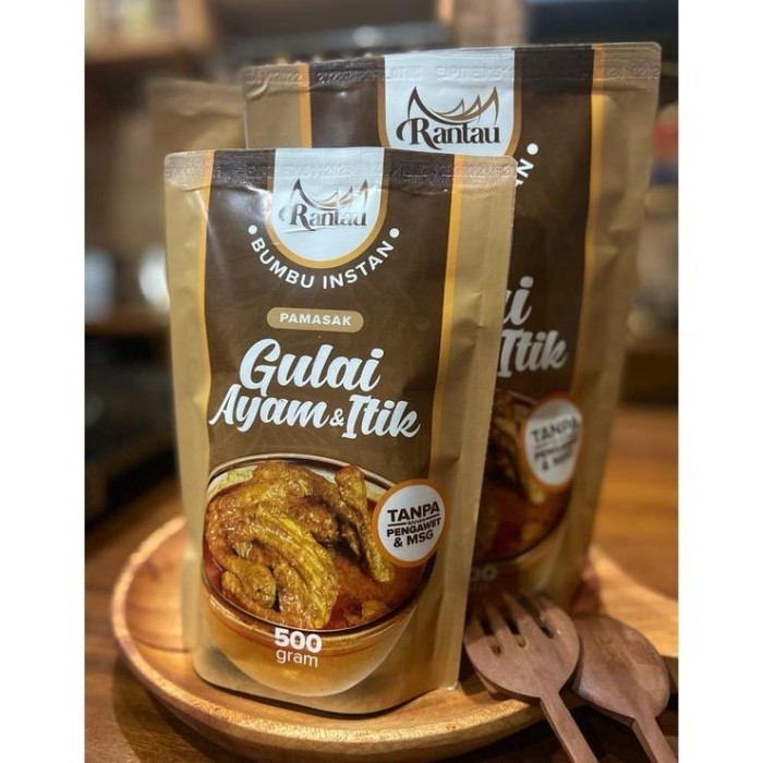 

Ready [PAMASAK RANTAU]Bumbu Instan gulai Ayam dan Itik 1KG