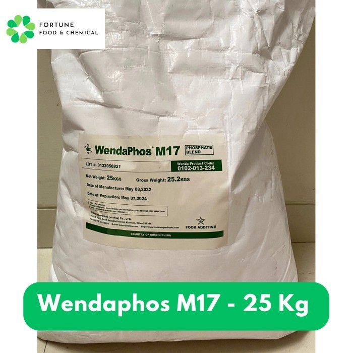 

Ready Wendaphos M17 25KG / Pengenyal Bakso, Dimsum, Sosis, dll