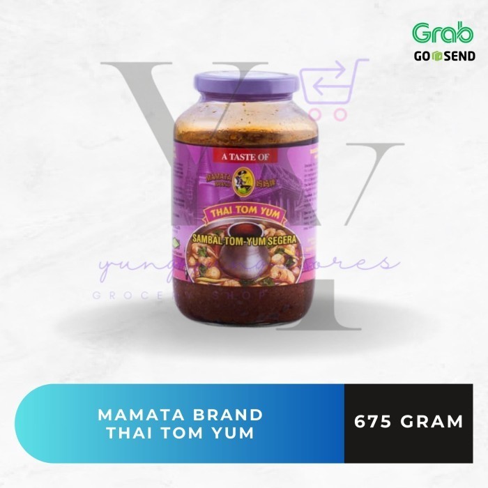 

Ready Bumbu TomYum Mamata Brand Thai Tom Yum Tomyam Botol 675 gr