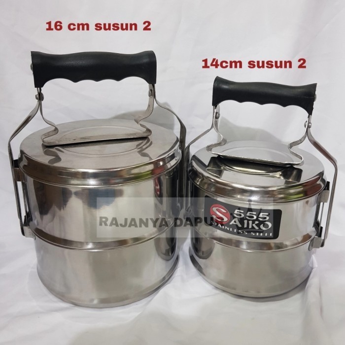 Sintias Rantang stainless susun 14-2 - rantang katering stainless steel