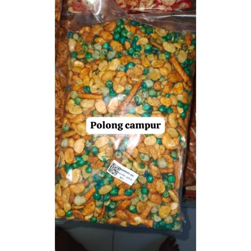 

kacang polong mix/campur ukuran 500 gram