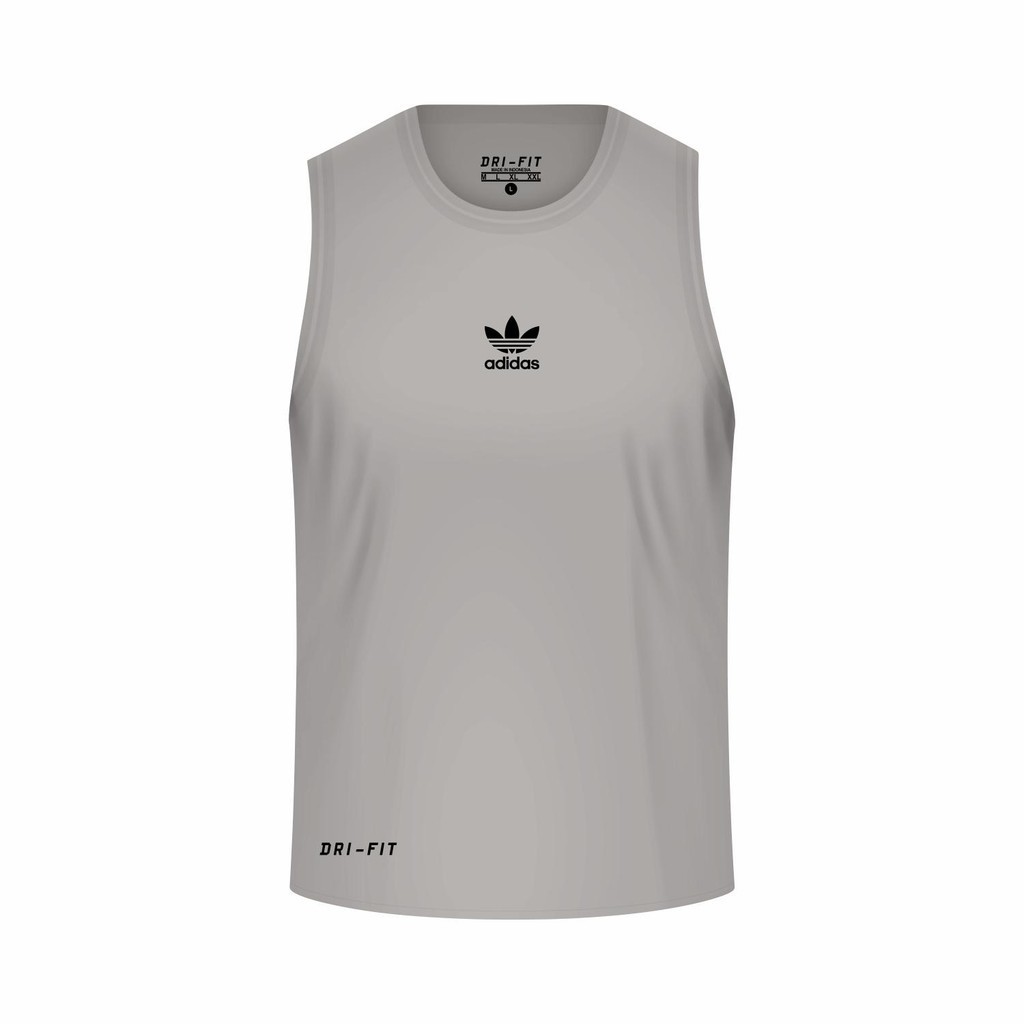 Baju singlet olahraga Running Gym Lari Pria