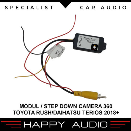 Modul / Socket Step Down Camera 360 Kamera Toyota Rush Daihatsu Terios