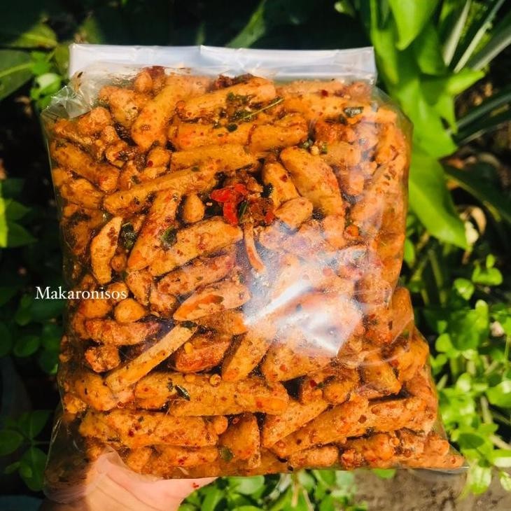 

500Gr | 1/2Kg Basreng Viral | Bakso Goreng Pedes Daun Jeruk | Bakso Goreng Daun Jeruk