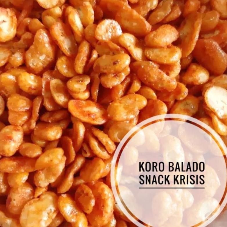 

1Kg Kacang Koro Asin Balado Kulit