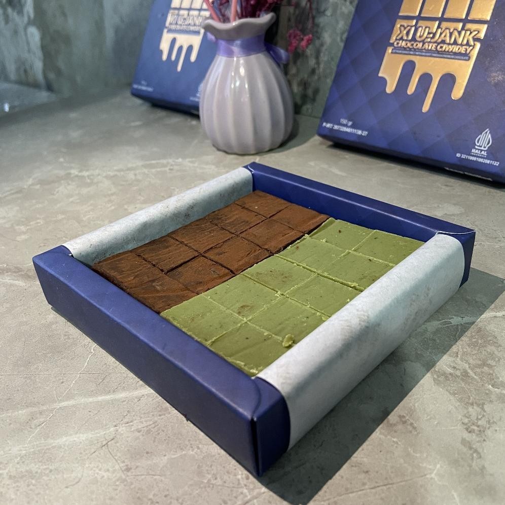

Xiujank Nama Mix Matcha Milk Chocolate