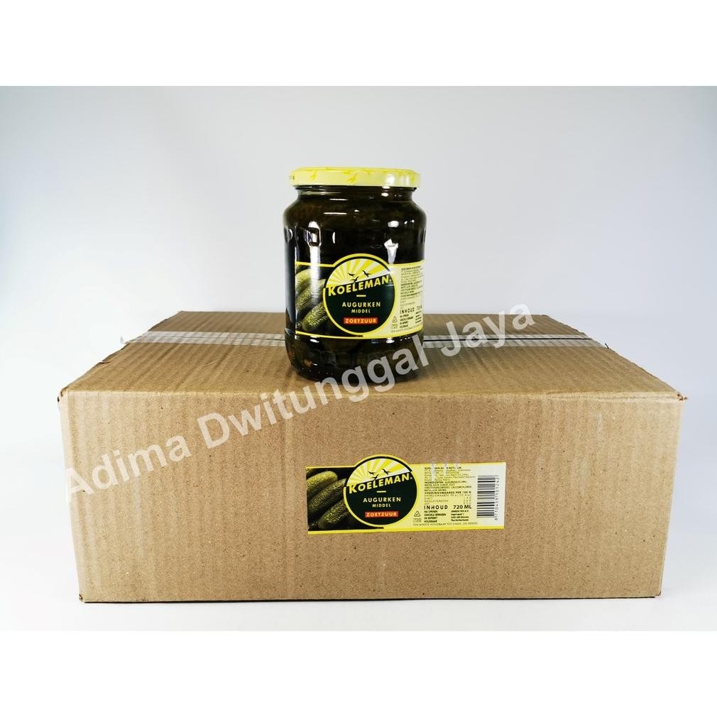 

Acar Mentimun / Dill Gerkins / Dill Gerkins Pickles Koeleman 720Gr