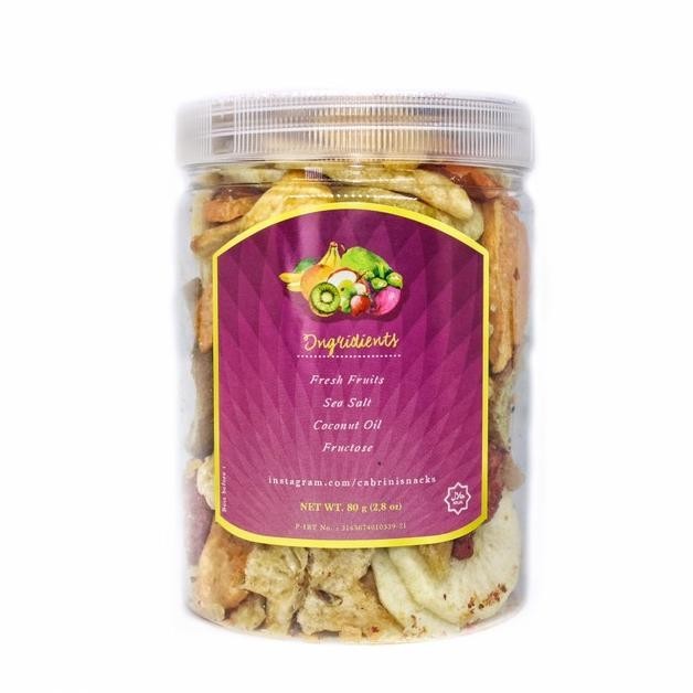 

Cabrini Healthy Snacks - Tutti Frutti (Small) Keripik Buah Premium GJ