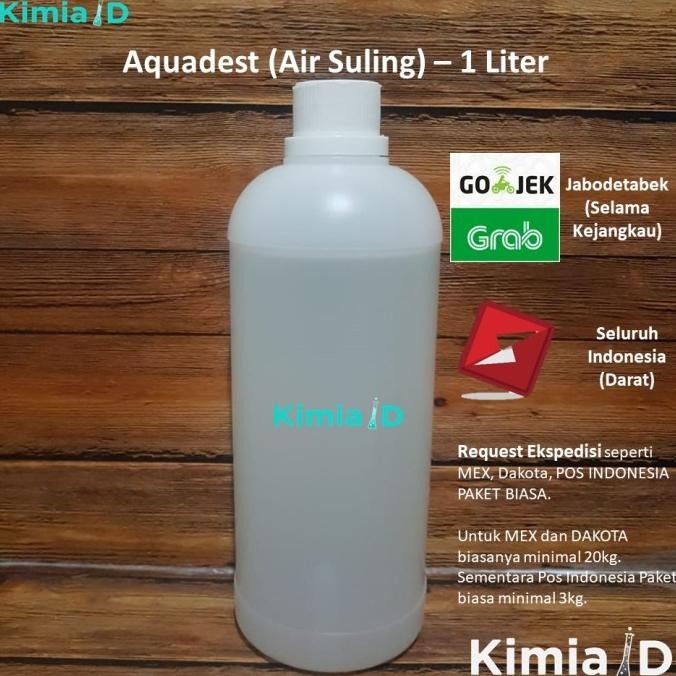 Promo Special Aquadest 20 Liter - Air Suling - Air Murni - Laboratorium