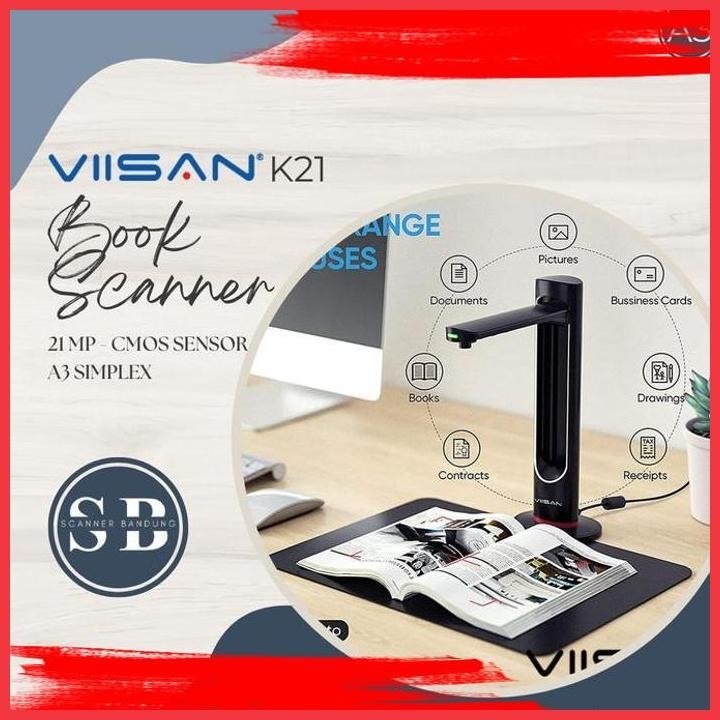 

(ERUL) VIISAN K21 - SCANNER BUKU A3