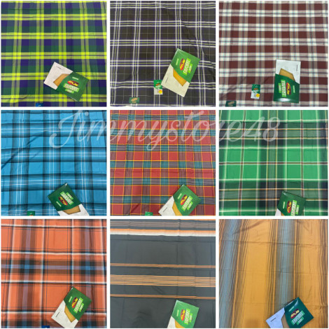 ATLAS FAVORIT - Sarung Tenun Atlas Favorit 500. Warna (Kombinasi).