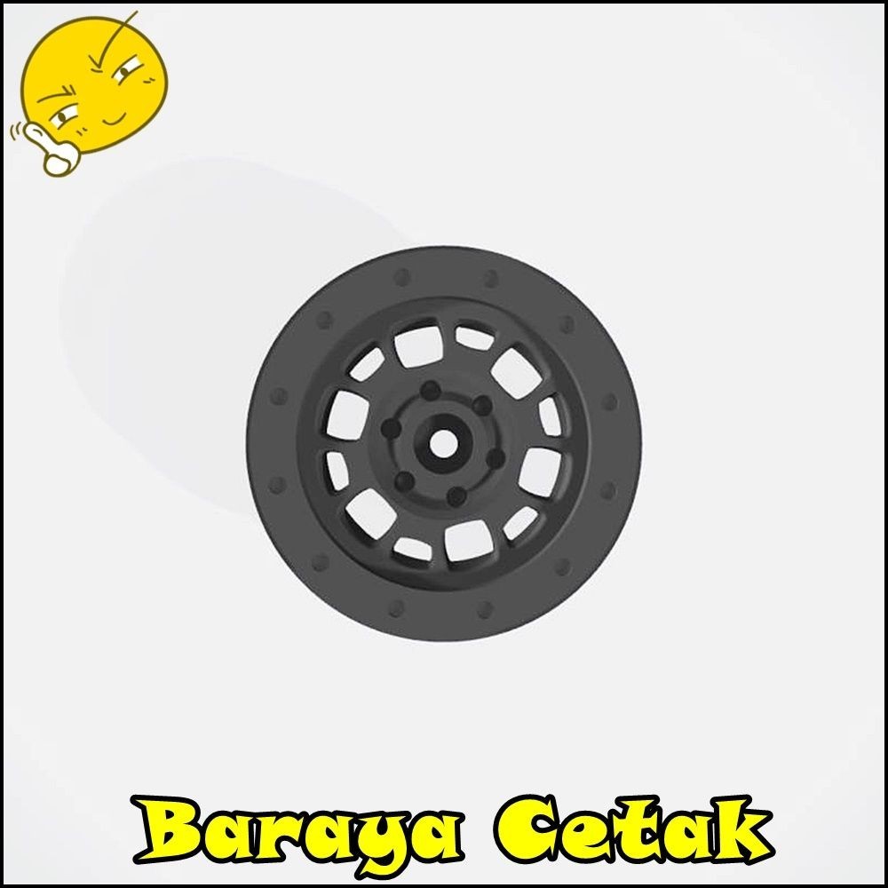 RC Velg RC WPL MN Toyota TRD Stock Width Offset Rim wpl c14 c24 c44 c34 d90 d99 b16 d99s B14