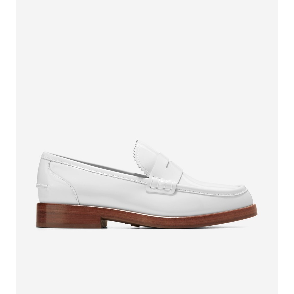 Cole Haan Women Christyn Penny Loafer - Sepatu Wanita (Putih)