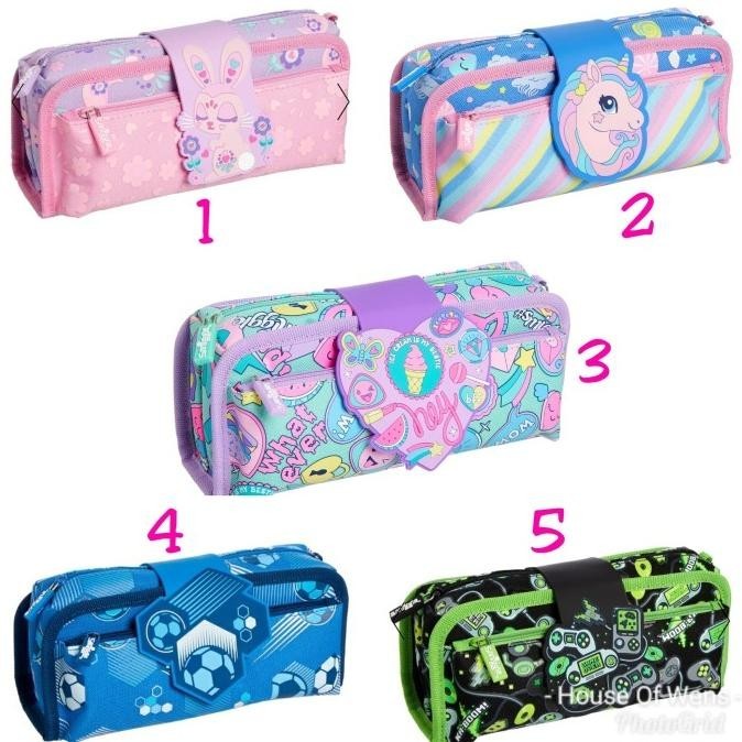 

Terlaris Smiggle Deja Vu Utility Pencil Case - Tempat Pensil Smiggle Original