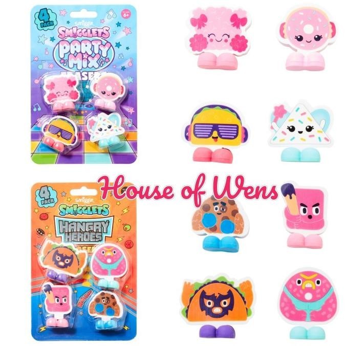 

Trend Smiggle Smigglets Eraser Pack Original - Penghapus Smiggle Pengiriman Cepat