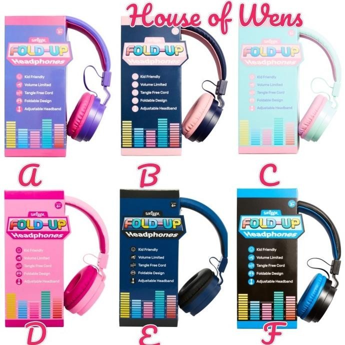 Terbaru Smiggle Classic Foldable Headphones - Headphone Smiggle Original Original
