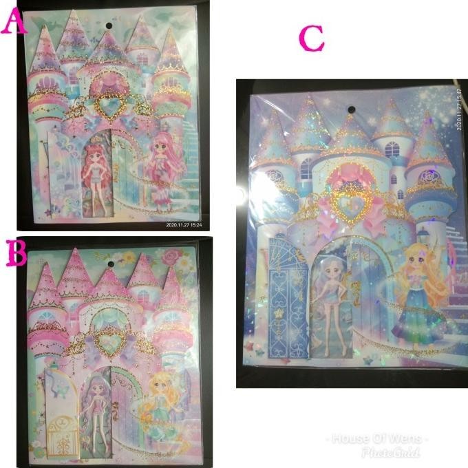 

Sticker Castle Princess - Sticker Anak Timbul Book Berkualitas