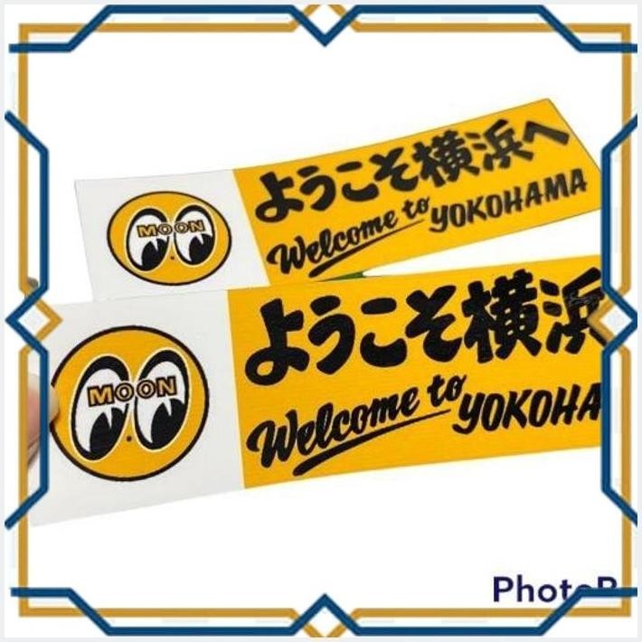 

[28S] WELCOME TO YOKOHAMA STICKER