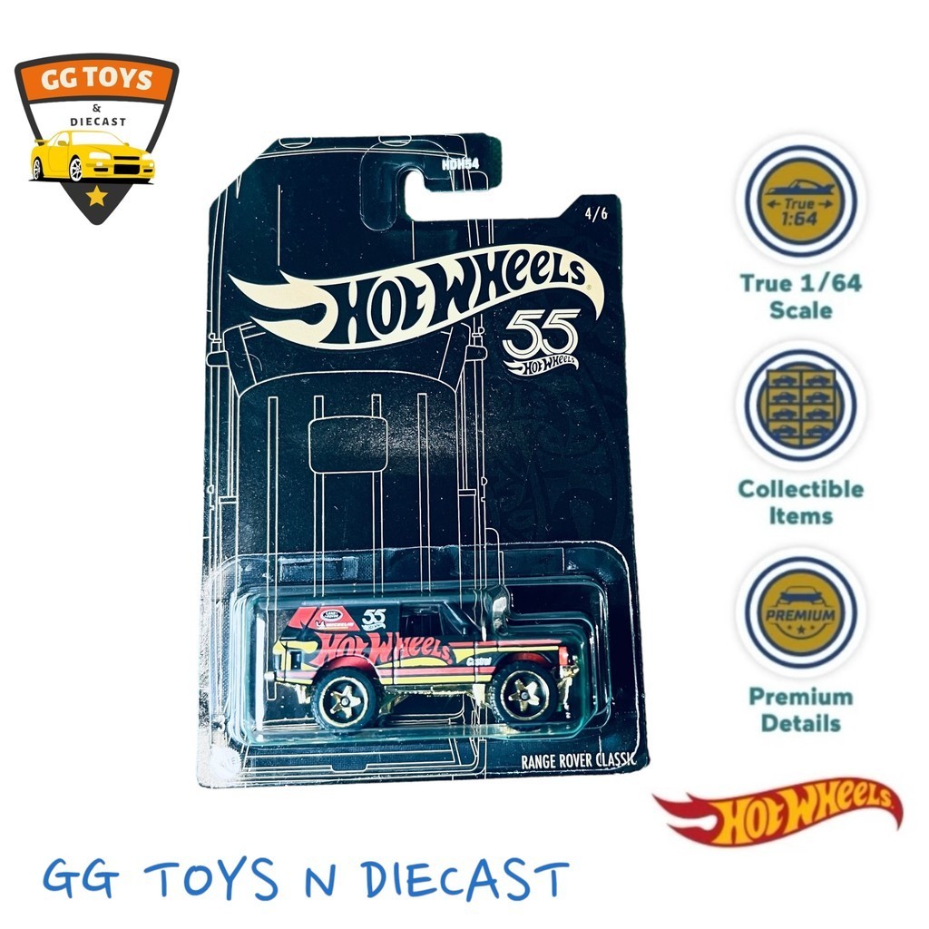 Hotwheels Hot Wheels HW Reguler 55th Range Rover Classic