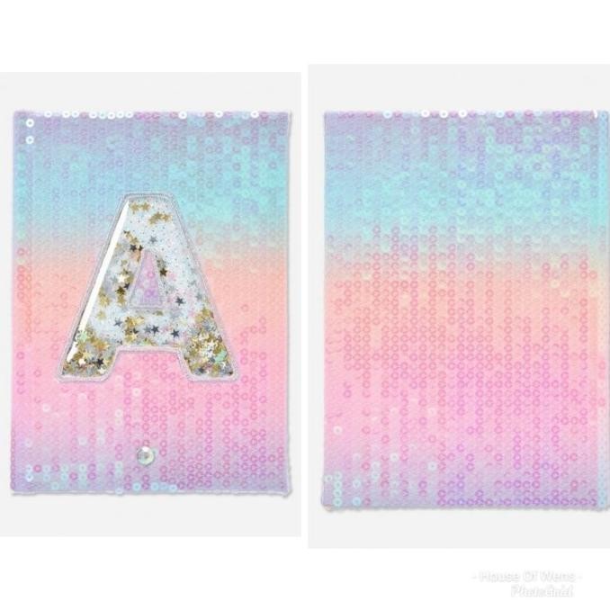 

New Justice Shaky Initial Light Up Journal - Diary Huruf Bisa Nyala Limited Edition