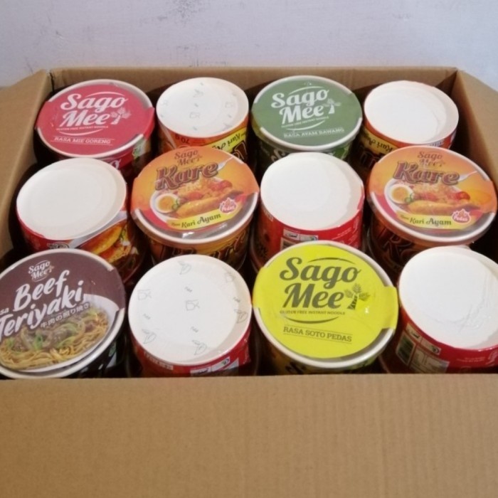 

Sago Mee 1 Dus Isi 24 Cup X (Boleh Pilih Rasa) Sagomee E Instan
