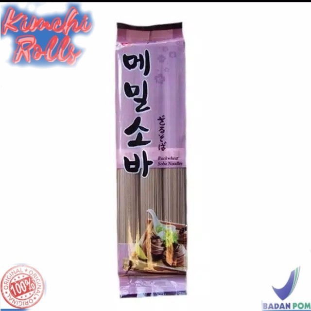 

Bla Wheat / Buwheat Soba Noodles - Sempio Soba E Soba Korea