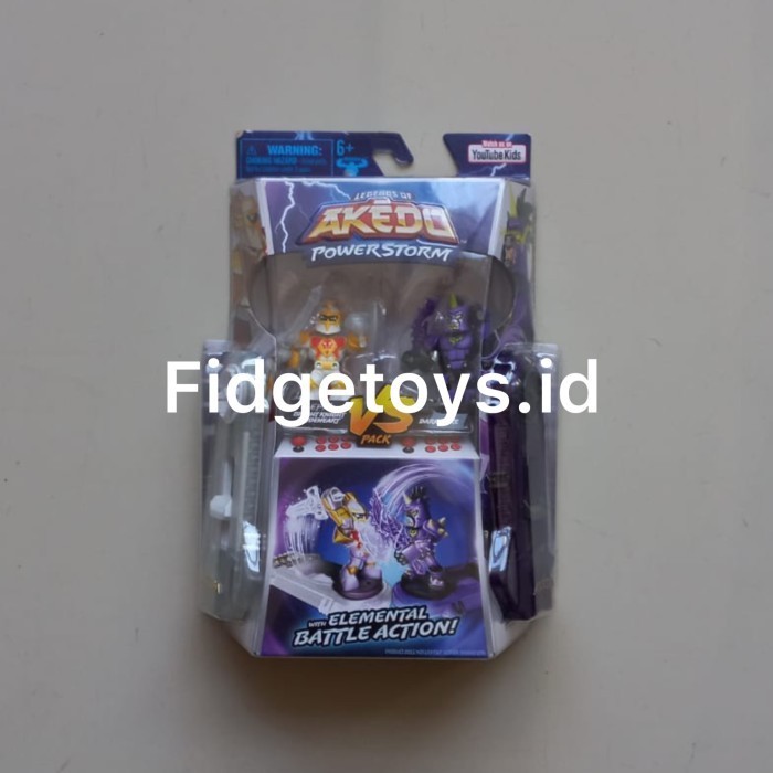 Legends Of Akedo Powerstorm Versus 2 Pack