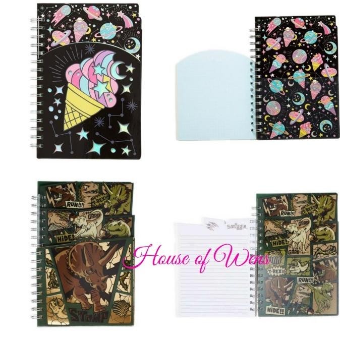 

Smiggle Beyond A5 Notebook Original - Buku Tulis Notebook Smiggle Limited Edition