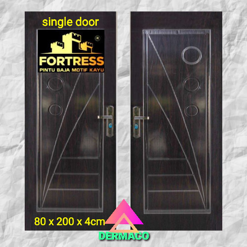 FORTRESS METAL/ LEGION 80.03 / PINTU BAJA FORTRESS / PINTU KAMAR