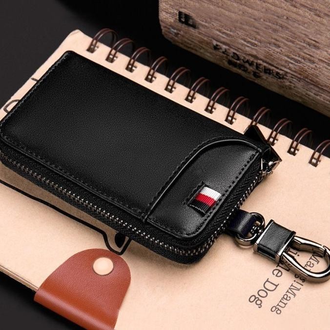 Dompet STNK Gantungan Kunci Remot Mobil Motor Multifungsi