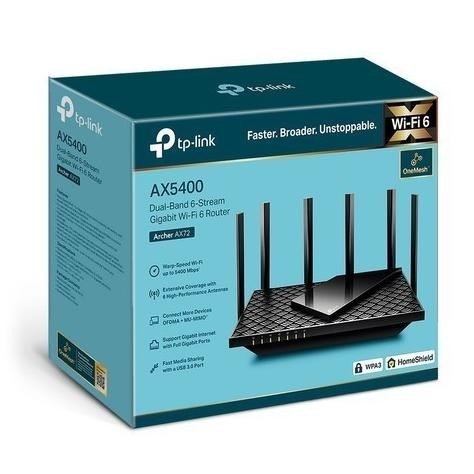Tp-Link Archer Ax72 Ax5400 Dual Band Gigabit Wifi 6 Wentoro2