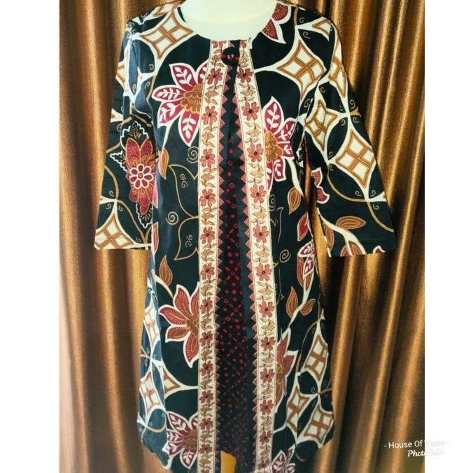 New Sale Dress Batik Luwen - Baju Batik Luwen - Terusan Batik - Type 3 Stok Terbatas