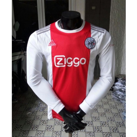 Baju Lengan Panjang It Jersey Bola Ajax Amsterdam Home Longsleeve