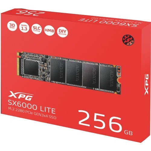 SSD ADATA XPG SX6000 LITE M.2 NVME 256GB ORIGINAL BEST QUALITY
