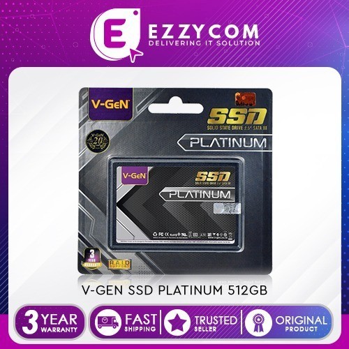 SSD V-GEN 512GB SATA3 - SSD VGEN 512GB SATA - SSD V-GEN 512GB SATA ORIGINAL BEST QUALITY