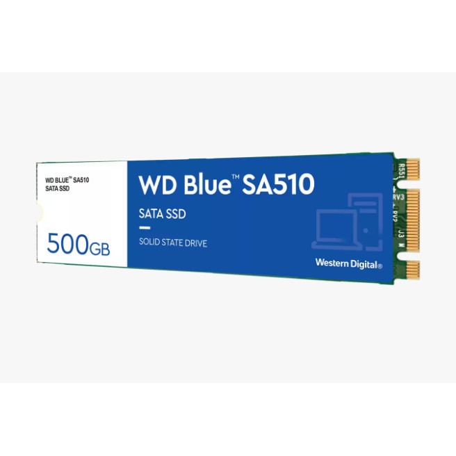 WD SSD BLUE 500GB / M.2 2280 SATA SSD / 3D NAND SSD / 5 YEARS WARRANTY ORIGINAL BEST QUALITY