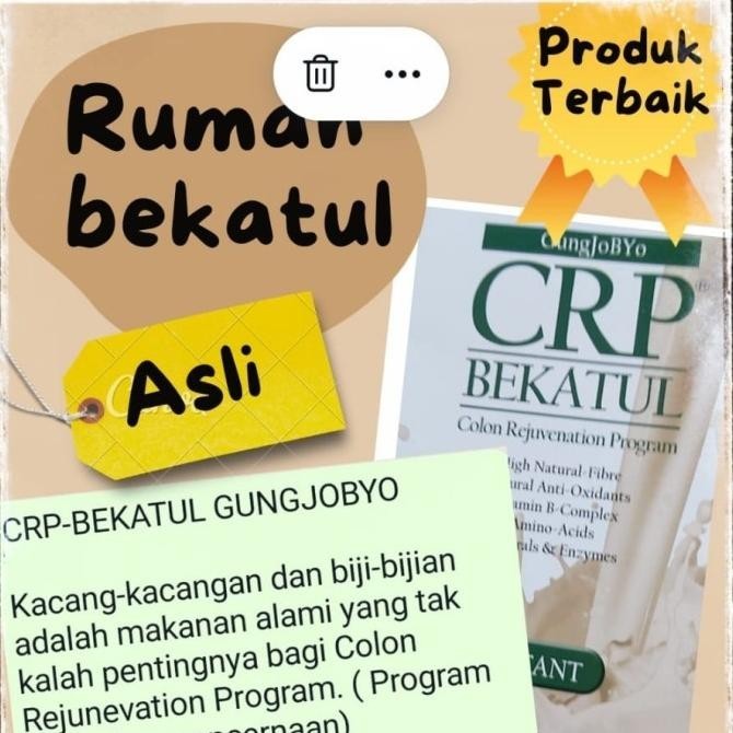 

CRP Bekatul GungByo IS81