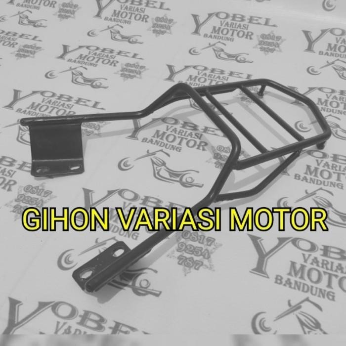 BESI BEHEL BELAKANG RAK BRACKET BREKET BOX BELAKANG MOTOR HONDA SCOOPY