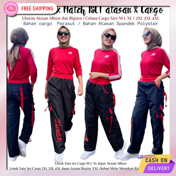 Oneset Terlaris Pakaian Bahan Premium Satu Setel Wanits Aerobic Time Stelan Olahraga Trendy Wanset T