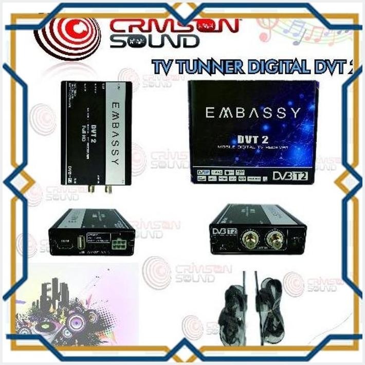 [AGV] EMBASSY DVT 2 TV TUNNER DIGITAL TV RECEIVER