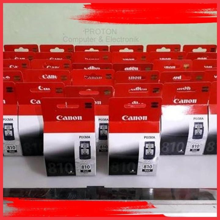 (BK PROT) CATRIDGE CANON PG-810 ORIGINAL . HITAM 810 CANON 2700 SERIES . COCOK IP2770 MP258 MP287 MP