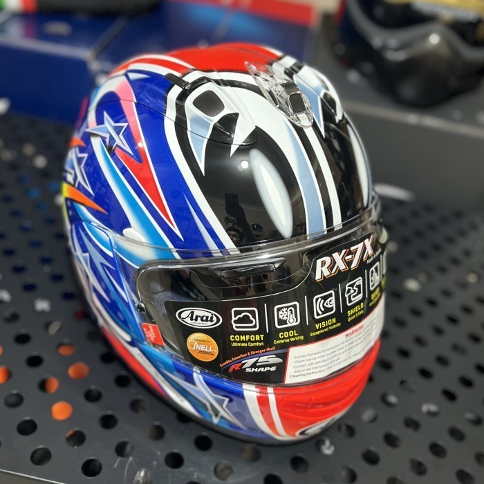 ARAI RX7X NAKANO RED