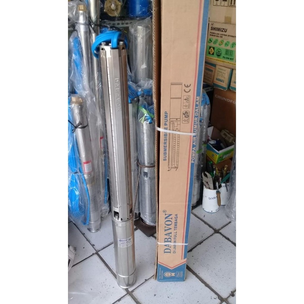 Pompa Satelit/Submersible 4 Dabavon/Nasional Mc 2 Hp Stainless