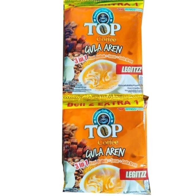 

Top Kopi Susu Gula Aren 3in1 Tubruk 27gr isi 15 Sachet