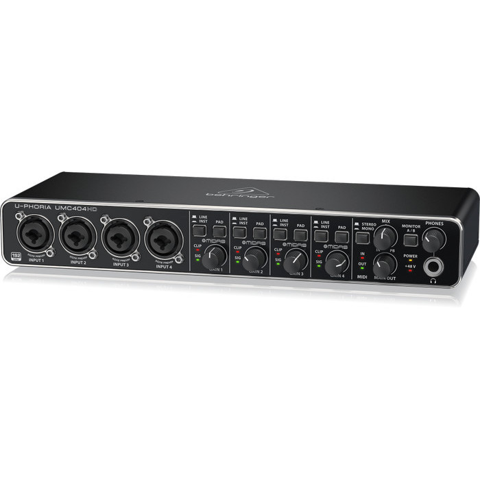 UMC404HD Soundd 4 Input Output 24-Bit / 192 kHz